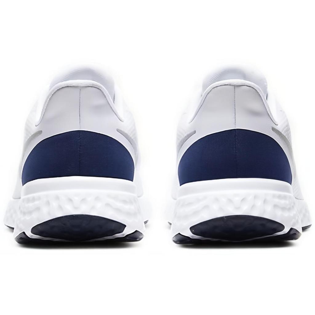 New Nike Revolution 5 White Midnight Navy BQ3204-102