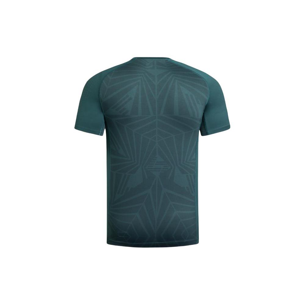 EMPORIO ARMANI EA7 SS24 T Shirt Men's Green 3DPT19-PJMDZ-1821
