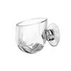 Transparent Glass Feeding Food Red Worm Cup With Strong Suction Cup Fish Tank Supplies
