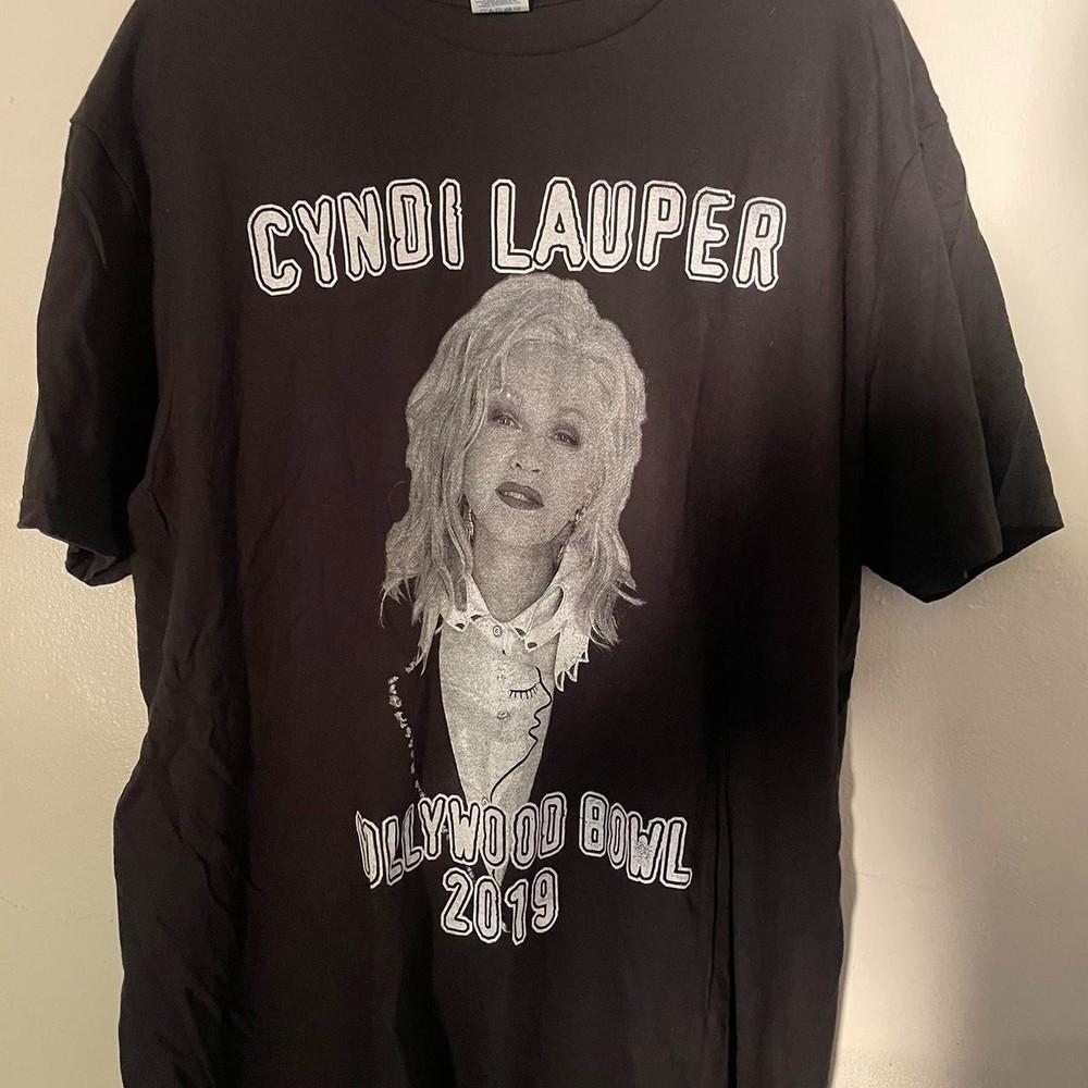 HOT! Cyndi Lauper Black Cotton Shirt FULL size S-5XL Unisex SN112 Unisex T-Shirt XL