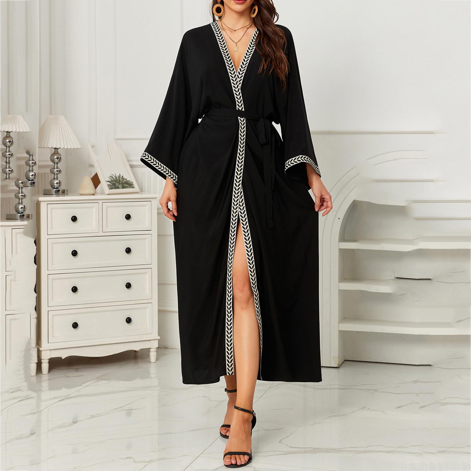 Women s Elegant And Comfortable Cardigan, Loose-Fitting Tunic, And Long Coat One Size чёрный