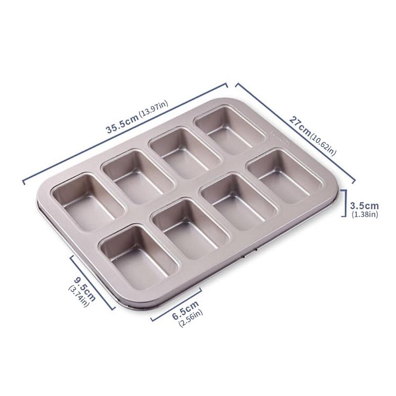 Easy To Cleaning Carbon Steel Miniature Loaf Baking Tool With Nonstick Surfaces For Quick Maintenance Kitchen Accessory