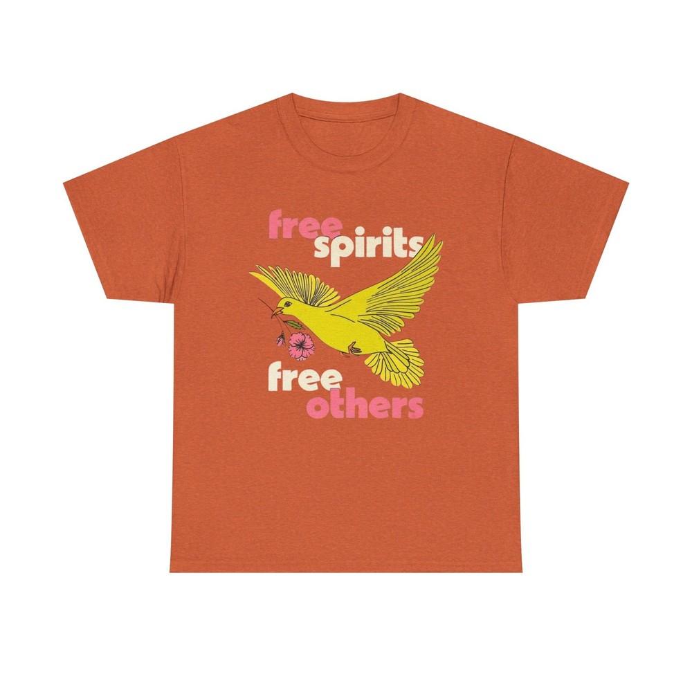 

Free Spirits Free Others Graphic T Shirt Unisex Cotton Tee - New Gift - Tee S