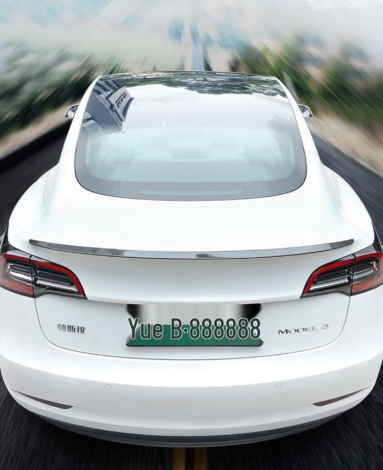 Tesla Model 3/Y Rear High-Performance Spoiler - Exterior Modification Accessory