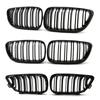 Car Front Bumper Grilles Kidney Racing Grill For BMW 2 Series F22 F23 F87 M2 2014-19 Double Slat Replacement Grille Accessories