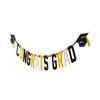 Felt Graduation Pennant Hanging Ornament With Wooden Beads For Photography Backdrops Graduation Ceremony And Celebration