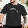 Funny Scuba Diving Evolution Unisex Unisex T Shirt Vintage Tees Short Sleeve Crewneck TShirt Pure Cotton Plus Size Tops