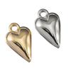 Pack of 50 Elegant Heart Shaped Pendants for Jewelry Crafting Two Color for Various Occasions