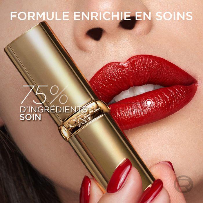 Lipstick - Color Riche - No. 163 - Magic Orange - Satin Finish - Intense Hydration