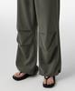 MUSINSA STANDARD WOMAN Women'S Linen-Like Parachute Pants [Khaki Gray]