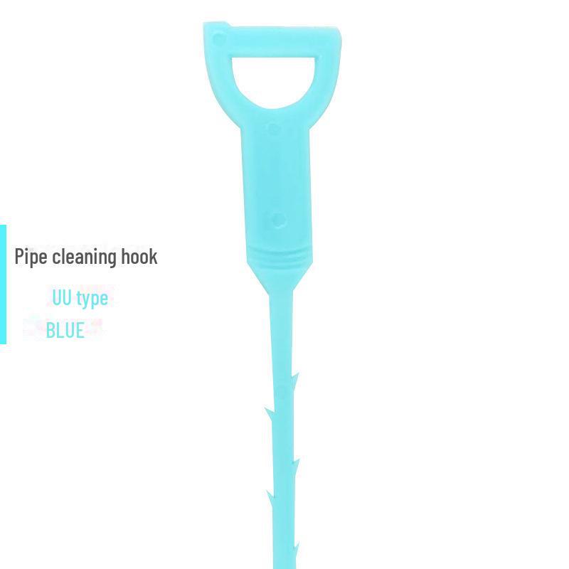 Household Sink & Bathroom Hair Dredging Tool: Sewer Cleaning Hook & Brush