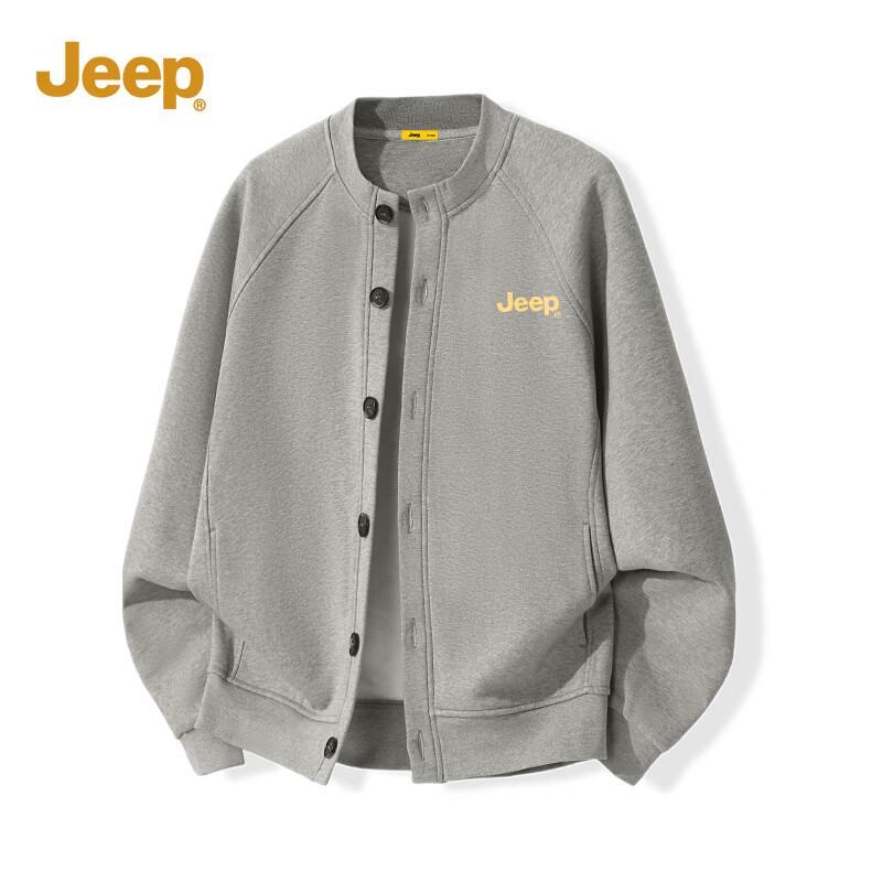 JEEP Men s Casual Zip-Up Cardigan Sweatshirt 2XL
