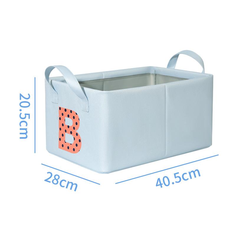 Home Clothes Storage Basket Bedroom Toy Storage Box Dormitory Storage Organizer Foldable Socks with Large Capacity