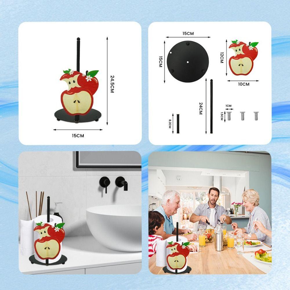 Freestanding Paper Towel Stand Metal Paper Towel Rack New Vertical Stand  RV