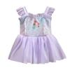 2025 New Girls' One-Piece Mermaid Swimsuit - Cute Princess Summer Swimwear