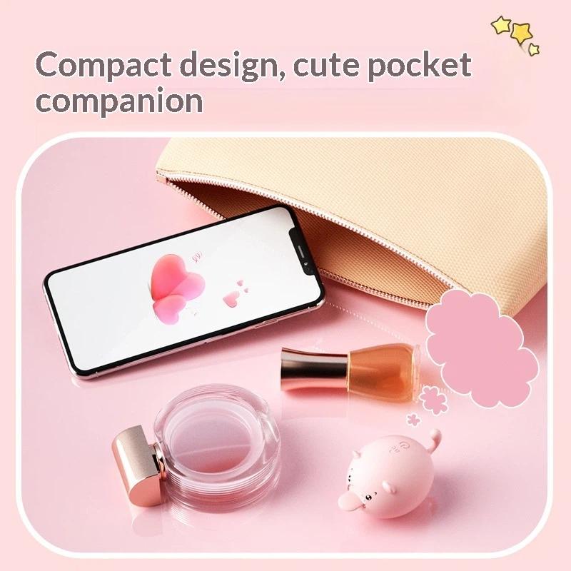 Cute Mini Pig Tongue Licking Toys For Women Clitoral Nipples Anal Stimulation Vibrators Female Masturbation Sex Toys For Couples