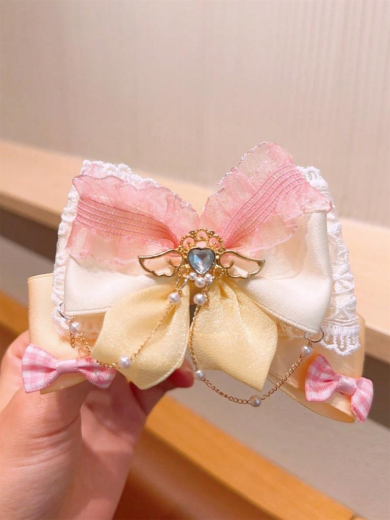 1 Damen Frühlingsfrisch Schleife Liebe Haarnadel Haar-Dopamin Haarnadel Haarschmuck