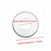 For Mercedes Benz C Class W205 2015-2018 GLC 2017-2019 E Class W213 2016-2019 Door Lock Pins Cover Trim Sticker Accessories