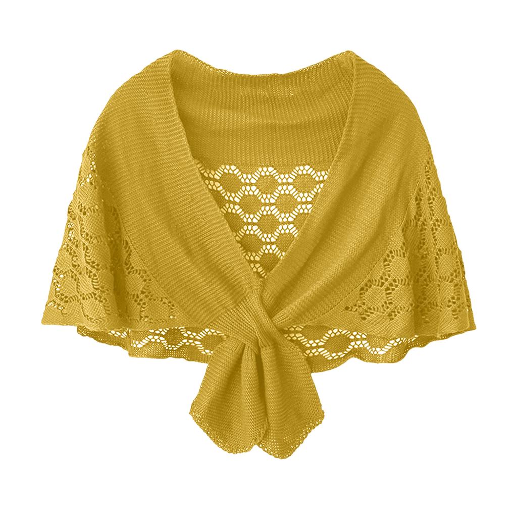 Ladies' Fashion Knitted Small Shawl Sunscreen Decoration Universal Scarf Shawl