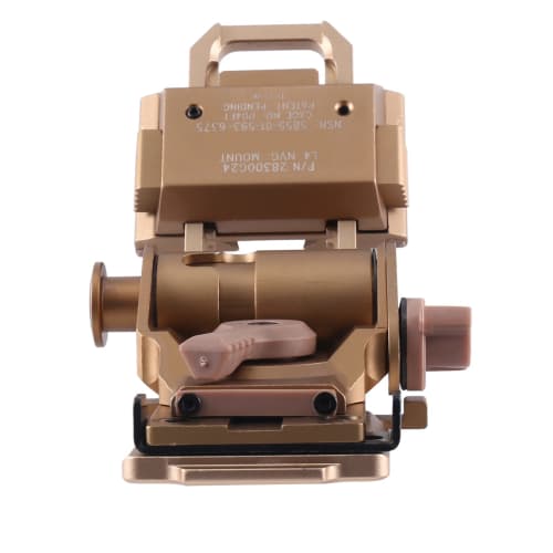 Huanzhi Metal L4 G24 NVG Mount Bracket Holder for 15 18 GPNVG18 Goggles, Night Vision Stent Skipfast OPS Helmet Parts