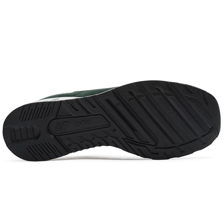 New Balance 1500 Made In England Forest Green Unisex Sneakers Dark-Green White M1500DGW