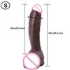 Man Penis Realistic Soft Strapon Dildo Double Silicone Dick Vaginal Masturbators Flesh Cock Gay Anal Plug Sex Toy for Women