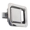 Truck Tool Box Latch Paddle Lock Stainless Steel 4.72x3.66in Trailer Door Latch Lock for Caravan RV