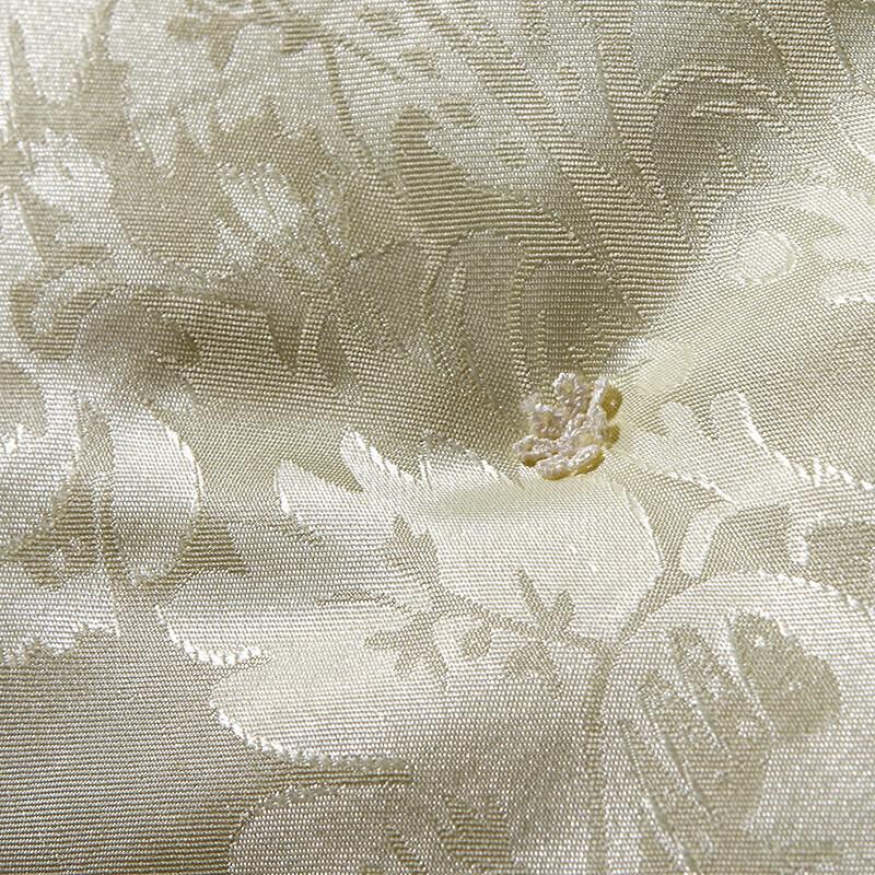 MUXINZI Jacquard Satin Silk Blend Quilt