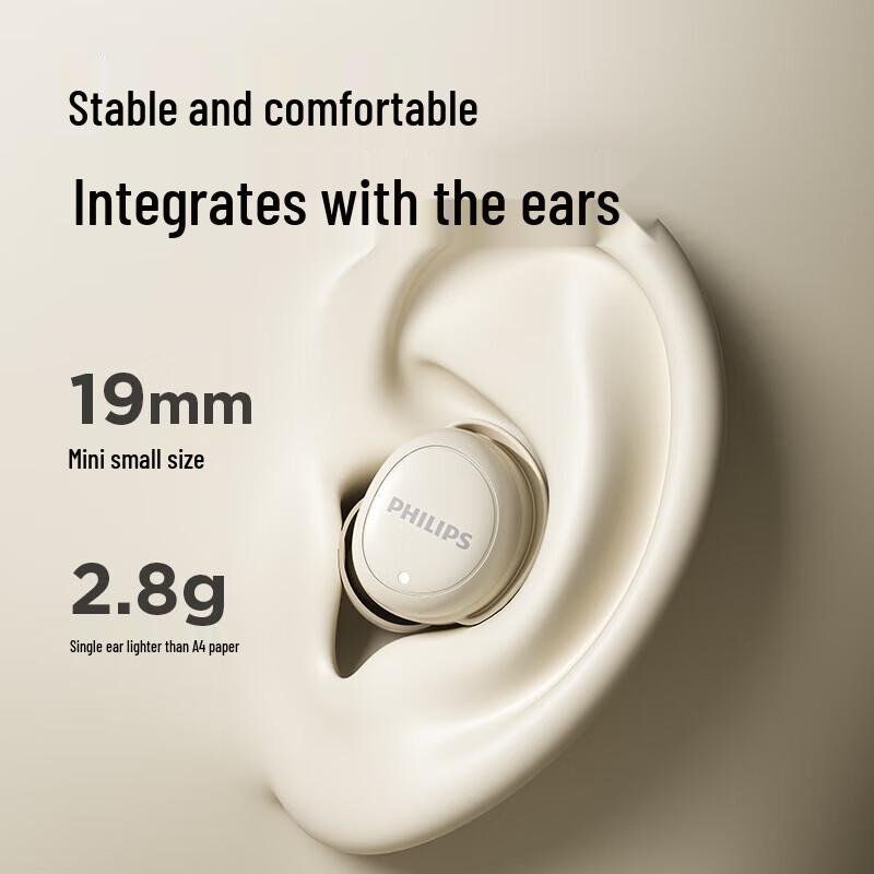 Philips TAT2320 True Wireless Sleep & Gaming Earbuds
