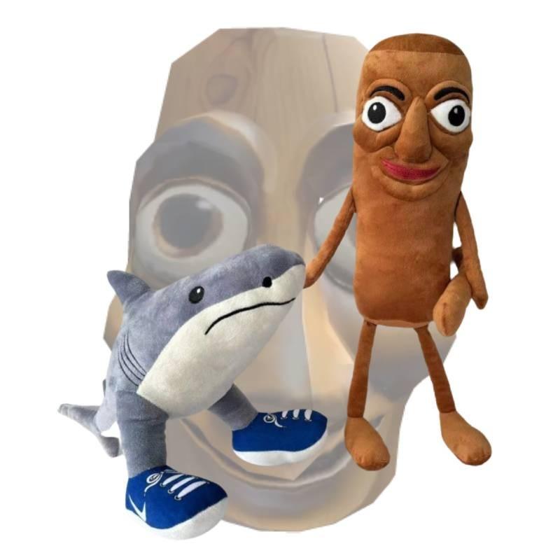 Tung Tung Tung Sahur Stuffed Toy Parody Doll Short Plush Material For Gift Ideas