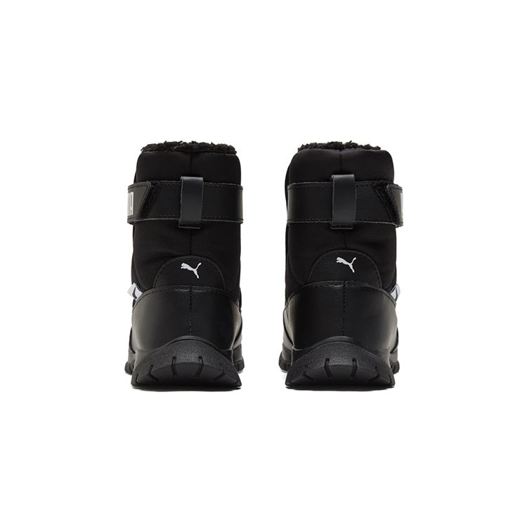 Puma Nieve Winter Boot AC Little Kid Negru Alb Pantofi copii 380745-03
