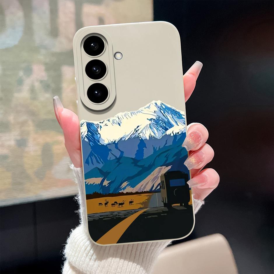Hülle Für Samsung Galaxy S26 Plus Ultra Cartoon Blumenmuster Silikon Schutzhülle Für SamsungGalaxyS26 Plus S26Ultra Funda