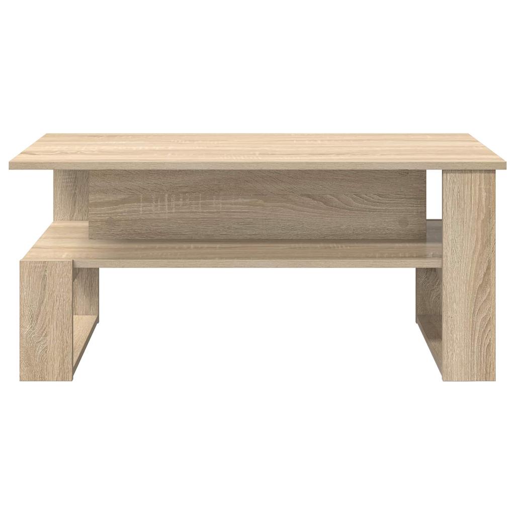 Coffee Table Sonoma Oak 90 x 50 x 40 cm Particleboard