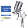 W101 Pneumatic Paint Spray Gun with High Atomization for Furniture, Upper & Lower Pot, New Model W71/W77
