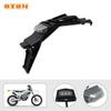 OTOM Motorcycle Rear Fender License Plate Bracket Holder Extension W/ LED Tail Light Assembly Brake Lamp For HUSQVARNA 2024-2025