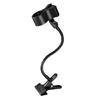 Powerful Double Head Clamp Microphone Stand Featuring Flexible Gooseneck Arm for Precise Adjustment In Music and Video