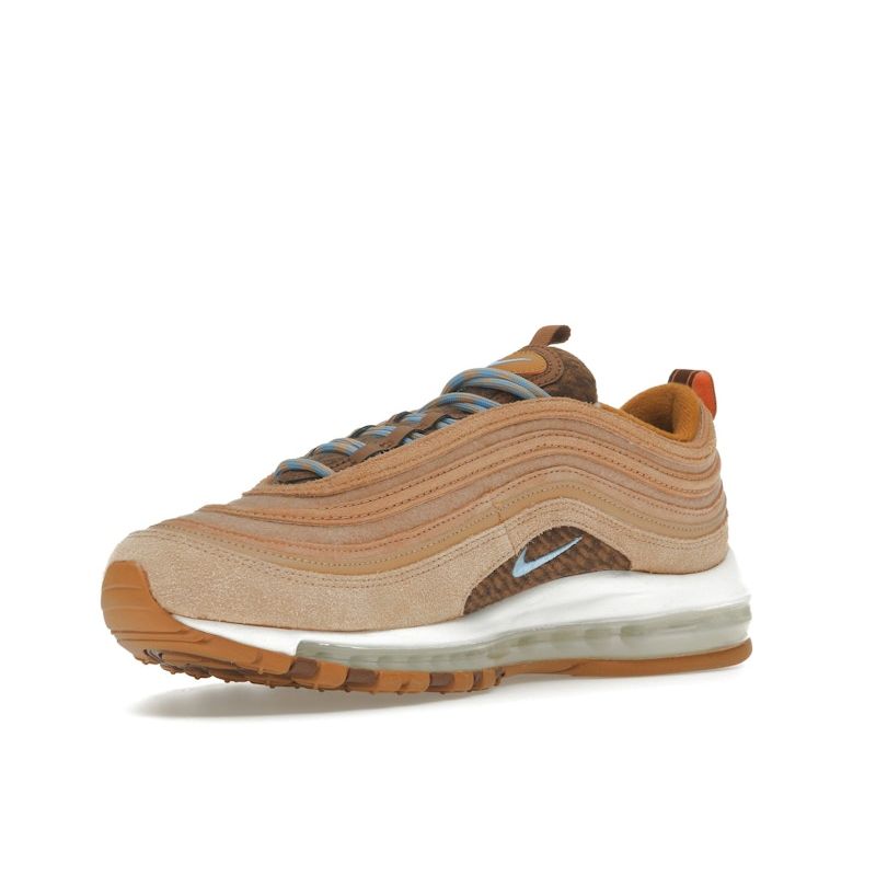 Nike Air Max 97 SE Teddy Bear Men Sneakers Tan Praline Desert-Ochre DZ5348-288