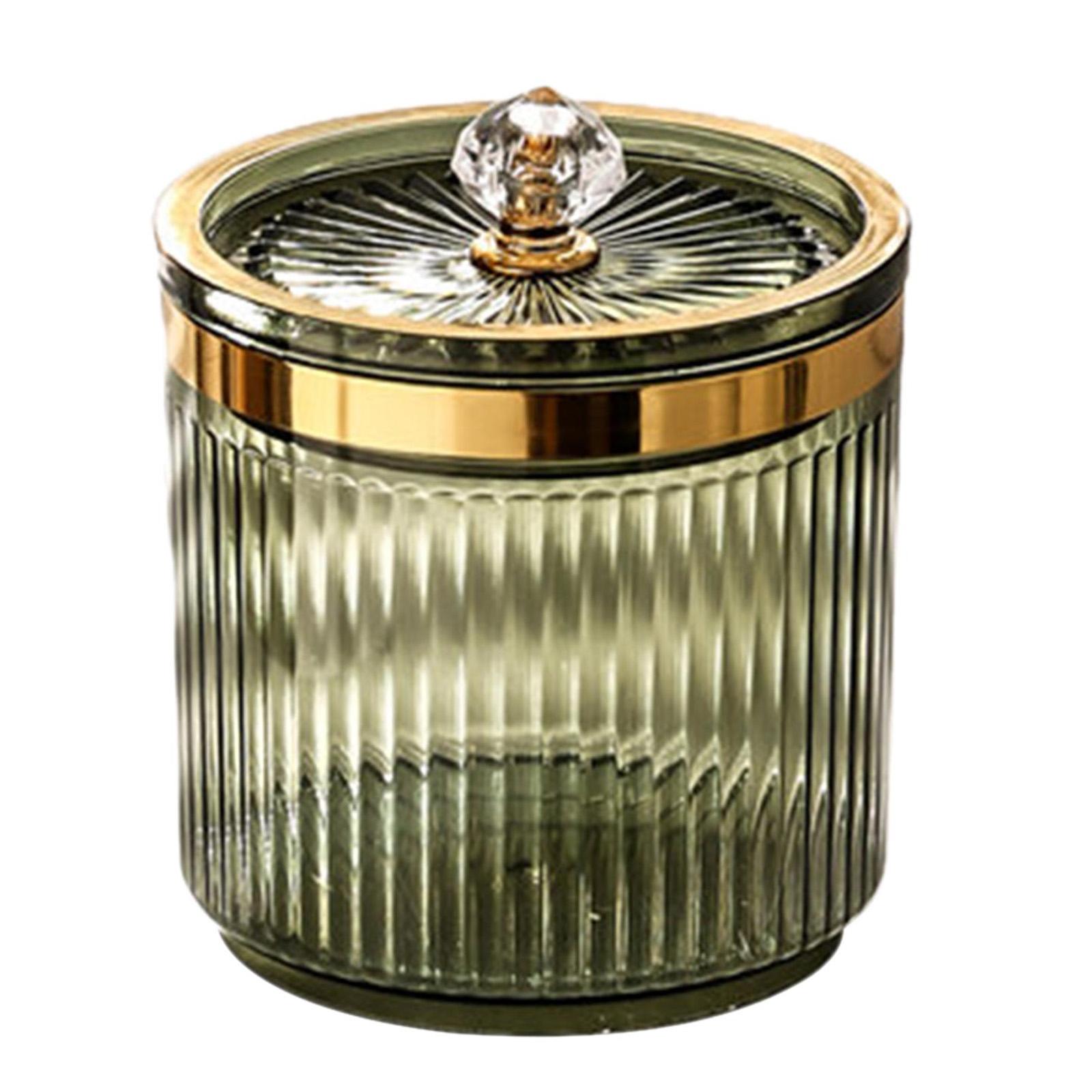 

Transparent Toothpick Box Acrylic Makeup Cotton Swab and Pad Holder with Dustproof Lid Bathroom Makeup Tool Holder 4