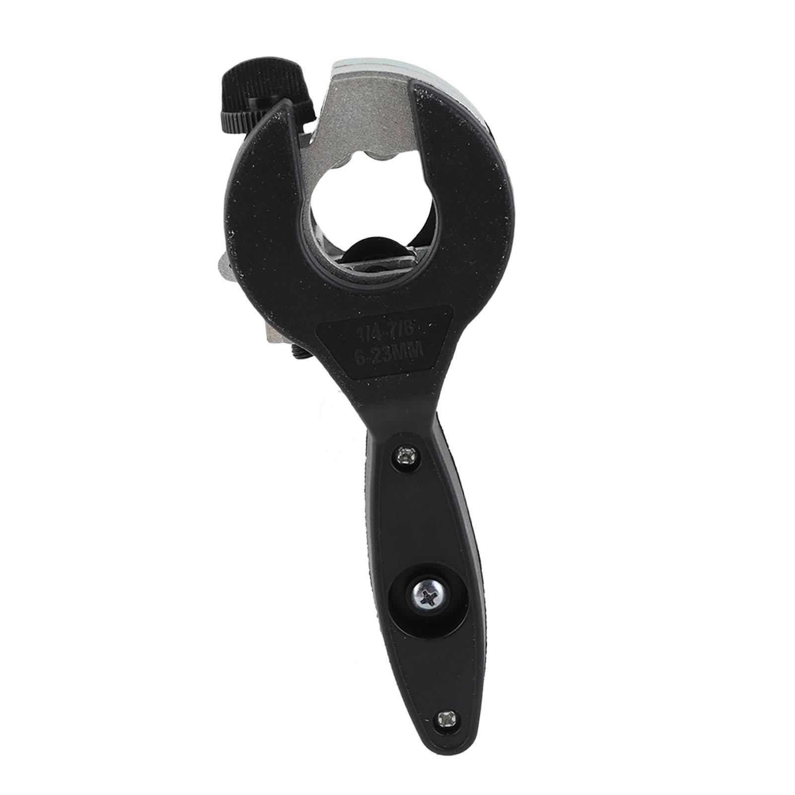 

Ratcheting Tubing Cutter 2 in 1 Compact Pipe Cutters for Cutting PPR and Plastic Hoses 1Celsius4in To 7Celsius8in Copper PVC Metal Pipes