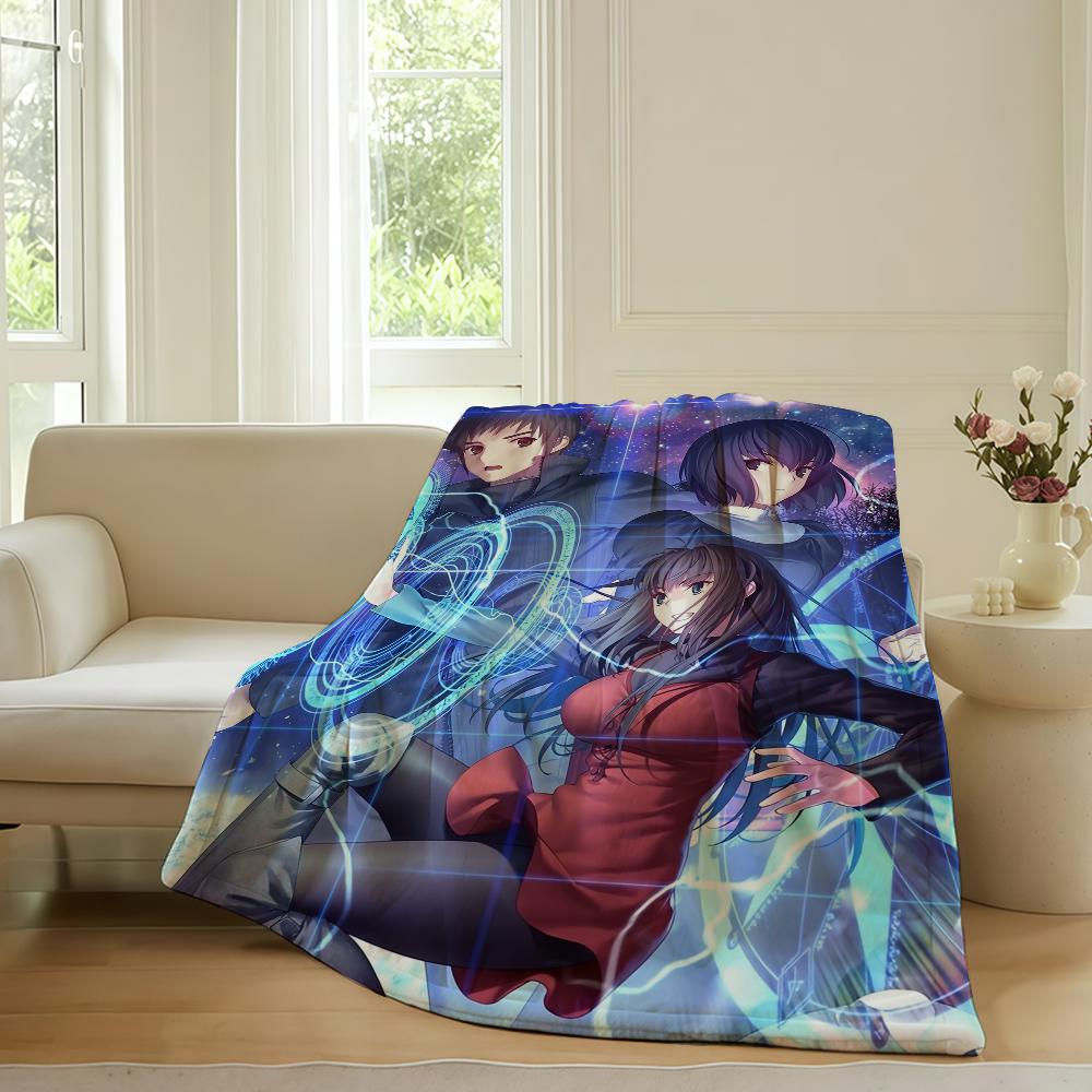 Game Witch on the Holy Night Blanket Warm Soft Suitable For Bedroom Sofa Bed Living Room Office Travel Camping Gifts