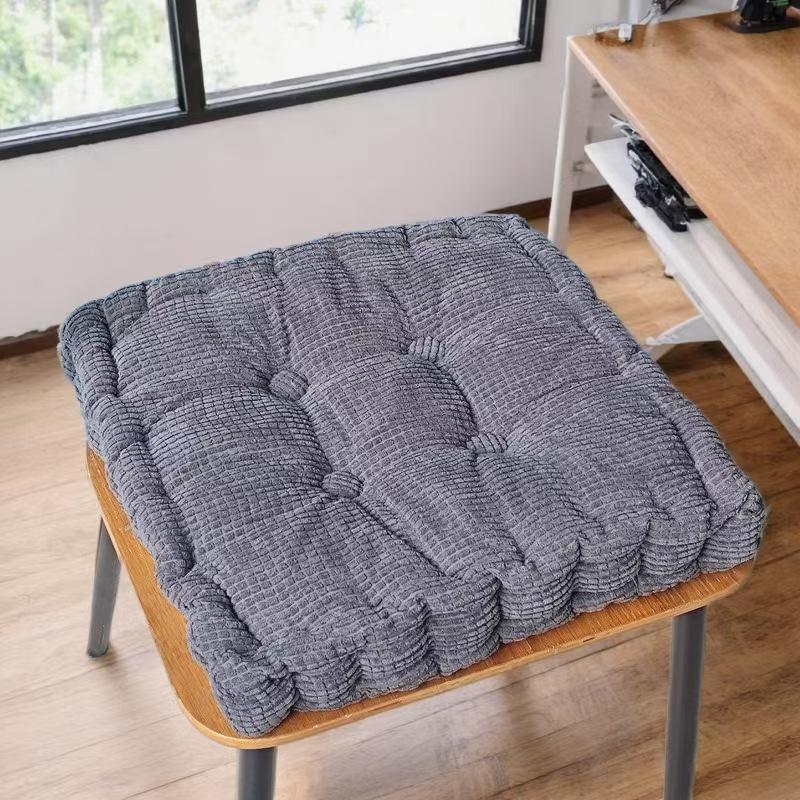Corn Kernel Velvet Seat Cushion - Thickened Cotton Pad for Sofa, Car, Window, Chair, and Stool
