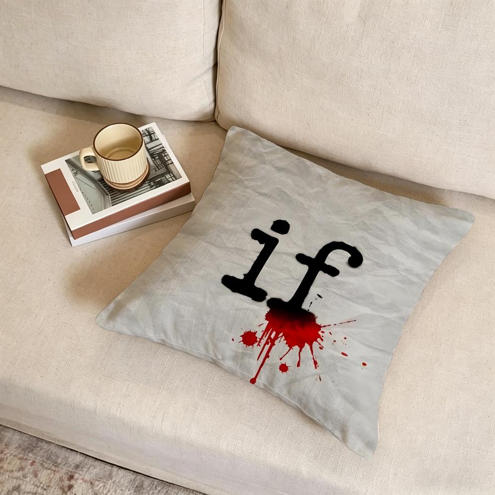 M-Mindless Self Indulgences Band Cushion Cover Fabric Soft Furnishing,Pillowcase, Cushion Cover, Sofa Pillow, Home Decoration