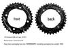 Prowheel 10/11-Speed Mountain Bike Crankset with Hollow Design and 26T/36T/38T Chainring for Bicycle Repair.
