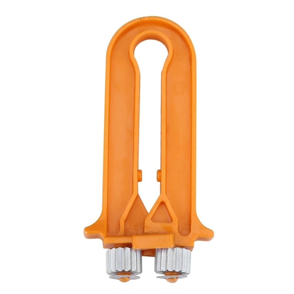 

Orange Bee Frame Wire Crimper Plastic and Metal Wire Cable Tensioner Beehive Maintenance