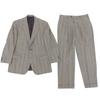 Brooks Brothers Men's Glen Plaid Wool and Cashmere Jacket and Pants Suit, Brown, Size 40, 34W Suit Setup 40/34W BrownUsed