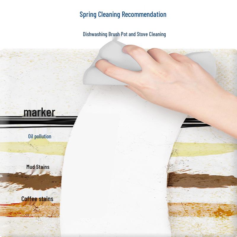 Nano Sponge Magic Eraser for Stain Removal - Shoe, Kitchen, Cup, and Dish Cleaning Block
