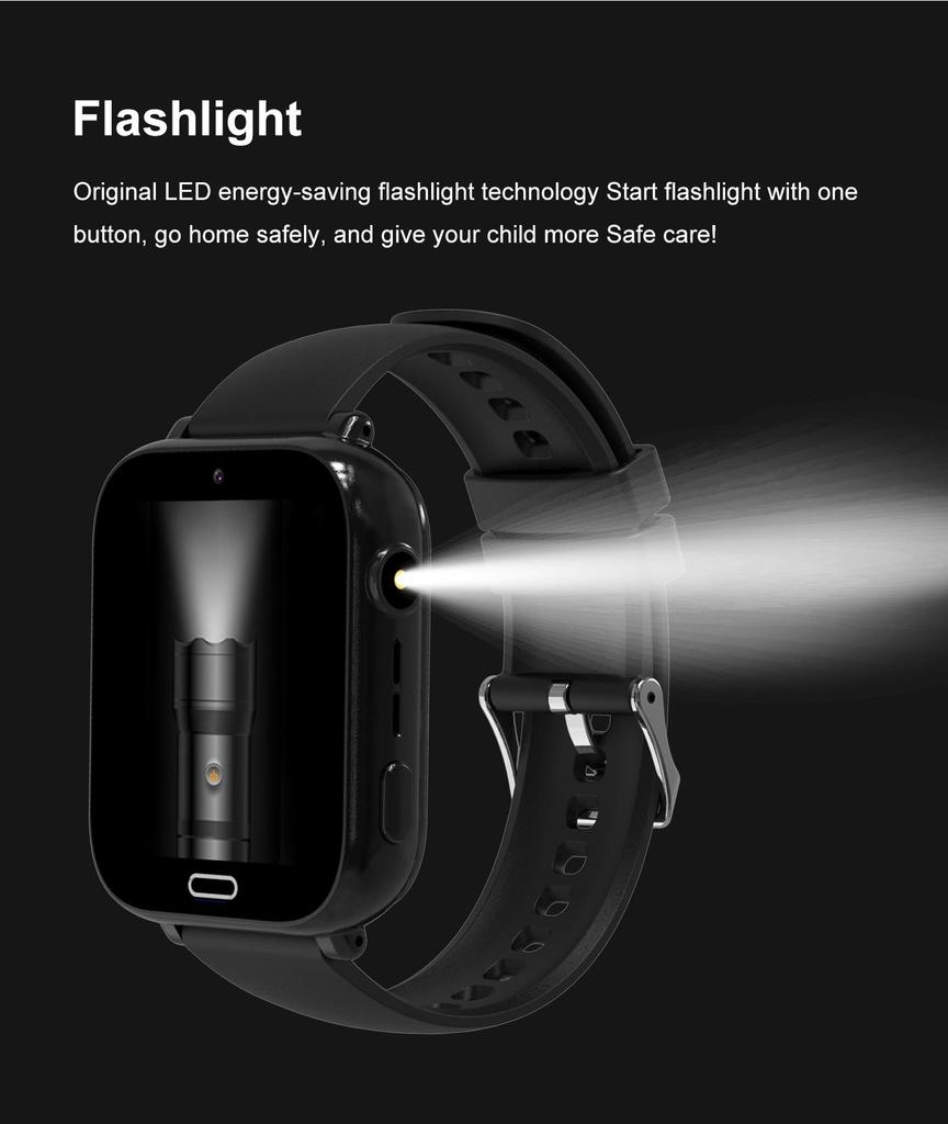 4G Kids Smartwatch with Video Call, Photo, and GPS for Boys and Girls