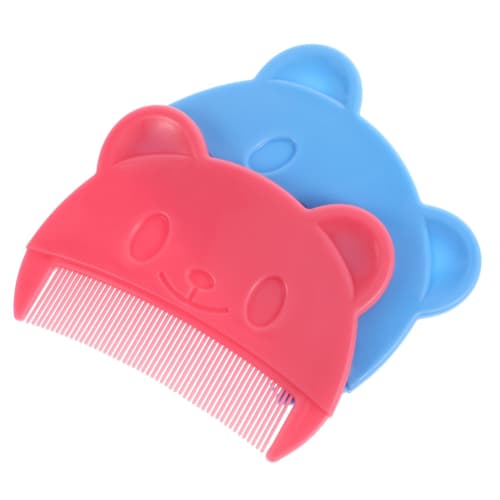 JOINPAYA 2-Piece Baby Comb, Cute Hair Comb, Baby Shampoo Brush, Toddler Comb, Baby Hair Brush, Fine Hair Comb, Toddler Hair Comb, Newborn Hair Brush,