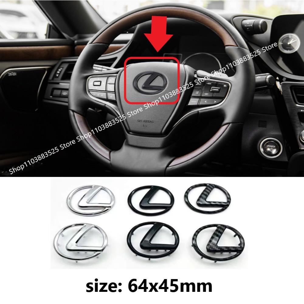 MTIQ6 Replace Style Steering Wheel Emblem Badge Sticker For Lexus F SPORT GS GX IS LS LX NX RX RX270 Ct200h IS250 ES 220D IS300 ES350