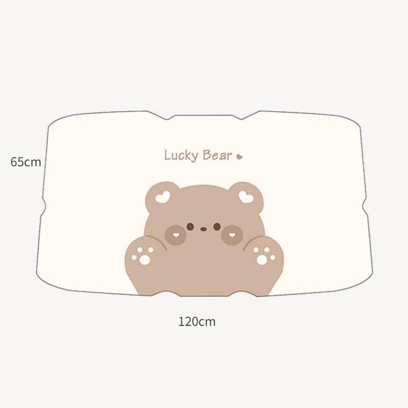 

2025 Новый мультяшный автомобильный солнцезащитный зонт Масштабируемый автомобильный солнцезащитный козырек на лобовое стекло для УФ-изоляции и тепловых солнцезащитных козырьков Зонт